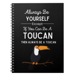 Cuaderno Regalos de Tucán Adorables Selva Ave Exótica Selva