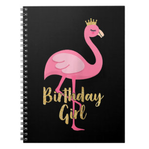 Cuaderno Regalos de vestuario de cumpleaños del Chica Flam