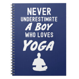 Cuaderno Regalos De Yoga Azul De La Marina Cuta Para Niños