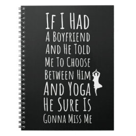 Cuaderno Regalos De Yoga Para Mujeres Tipografía Cita Para 