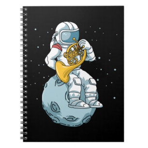 Cuaderno Regalos del Cuerno Francés Hombres Música Brass 