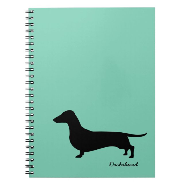 Cuaderno Regalos del Dachshund (Frente)