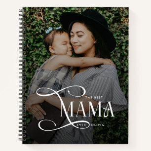 Cuaderno Regalos del Día de la Madre con Foto de Mejor Mamá