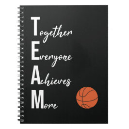 Cuaderno Regalos del equipo de baloncesto al jugador Deport