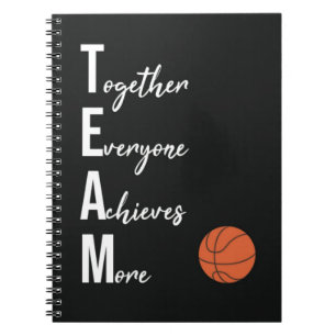 Cuaderno Regalos del equipo de baloncesto al jugador Deport