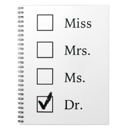 Cuaderno Regalos del PhD para las mujeres