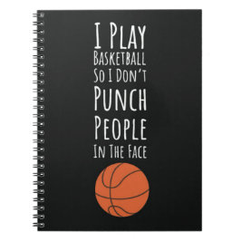 Cuaderno Regalos divertidos de baloncesto Humor Jugador Dep