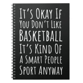 Cuaderno Regalos divertidos de baloncesto Humor jugador fan