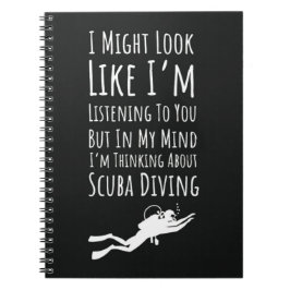 Cuaderno Regalos divertidos de buceo para él Humor Snorkel