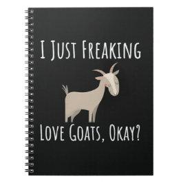 Cuaderno Regalos Divertidos de Cabras para Amantes de Cabra