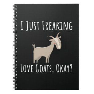 Cuaderno Regalos Divertidos de Cabras para Amantes de Cabra