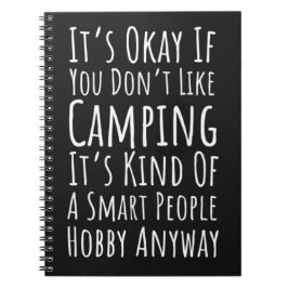 Cuaderno Regalos Divertidos de Camping Humor de Campamento