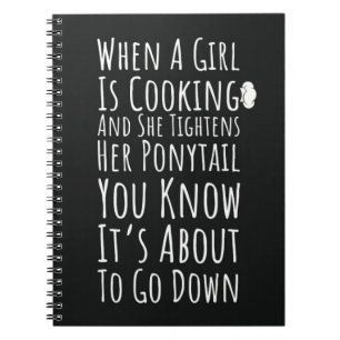 Cuaderno Regalos Divertidos de Cocina para su Hija Adolesce