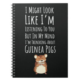 Cuaderno Regalos Divertidos de Cuyes Animales Mascotas Humo