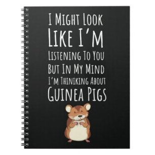 Cuaderno Regalos Divertidos de Cuyes Animales Mascotas Humo