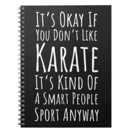 Cuaderno Regalos Divertidos de Karate Humor de Artes Marcia