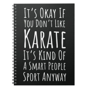 Cuaderno Regalos Divertidos de Karate Humor de Artes Marcia