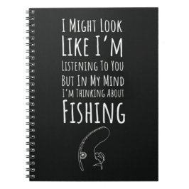 Cuaderno Regalos Divertidos de Pesca Hobby de Pescar Deport