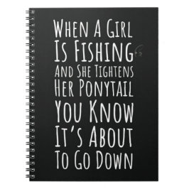 Cuaderno Regalos Divertidos De Pesca Para Chicas Adolescent