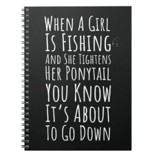 Cuaderno Regalos Divertidos De Pesca Para Chicas Adolescent