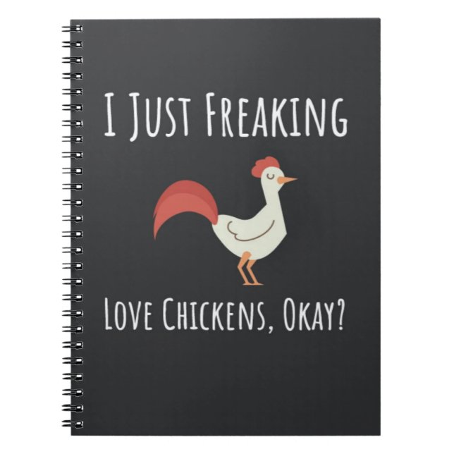 Cuaderno Regalos Divertidos de Pollo Humor Divertidísimo Ch (Frente)