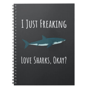 Cuaderno Regalos divertidos de tiburones para adultos Humor