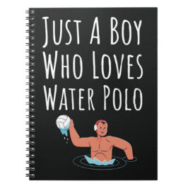 Cuaderno Regalos Divertidos de Waterpolo para Niño para Niñ