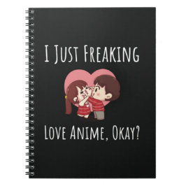 Cuaderno Regalos Divertidos Para Amantes de Anime Para Ella