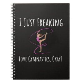 Cuaderno Regalos Divertidos Para Amantes de la Gimnasia Par