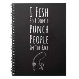 Cuaderno Regalos Divertidos Para Amantes De La Pesca Pescad