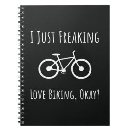 Cuaderno Regalos Divertidos Para Ciclistas De Montaña En Bi