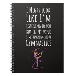 Cuaderno Regalos divertidos para equipos de gimnasia Deport