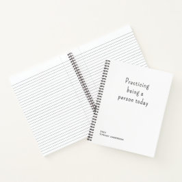Cuaderno Regalos divertidos para personas introvertidas que