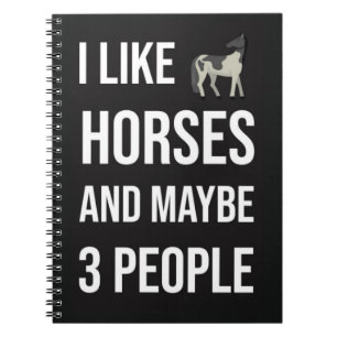 Cuaderno Regalos Divertidos Para Propietarios de Caballos E