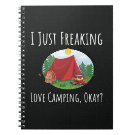 Cuaderno Regalos Divertidos Para Un Amante Del Camping Aven