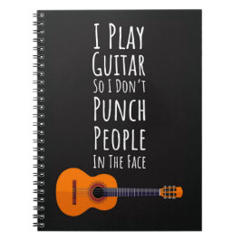 Cuaderno Regalos Divertidos Para Un Guitarrista Principiant