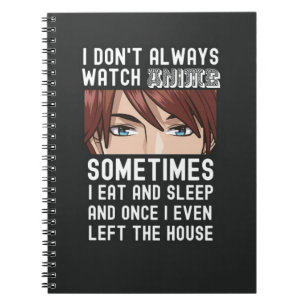 Cuaderno Regalos Divertidos y Lindos de Anime para Chicos A