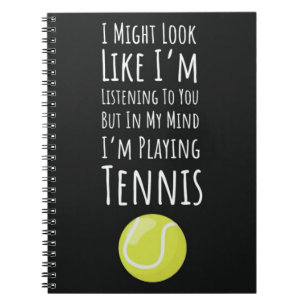 Cuaderno Regalos Graciosos Para Los Amantes Del Tenis Citan
