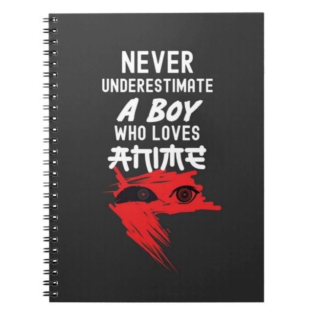 Cuaderno Regalos lindos de anime para niños pequeños Otaku  (Frente)