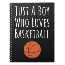 Cuaderno Regalos lindos de baloncesto para niños pequeños j