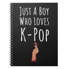 Cuaderno Regalos lindos de Kpop para niños Corazón de dedo