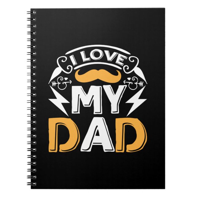 Cuaderno Regalos Papá | Amo a mi Papá (Frente)