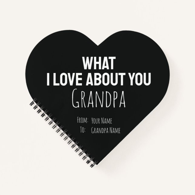Cuaderno Regalos para Abuelo Abuelo Moderno Abuelo para Él (Anverso)
