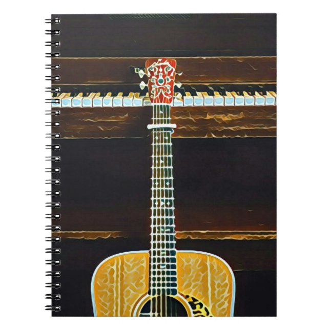Cuaderno Regalos para amantes de la guitarra (Frente)