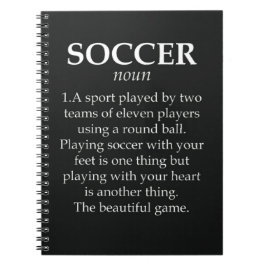 Cuaderno Regalos Para Dar Equipo A Los Jugadores De Fútbol