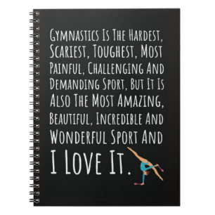 Cuaderno Regalos Para Gimnasia Amante Gimnasia Chicas Depor
