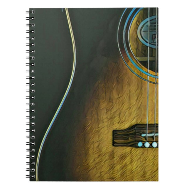 Cuaderno Regalos para los amantes de la guitarra (Frente)