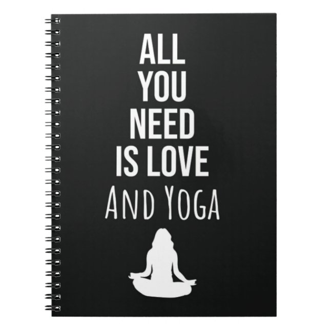 Cuaderno Regalos Para Los Entusiastas Del Yoga Por Ella (Frente)