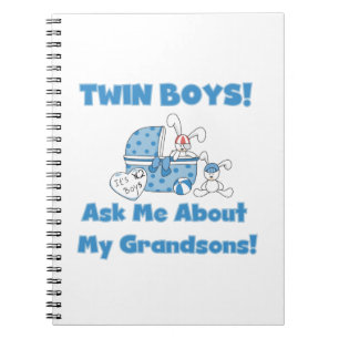 Cuaderno Regalos para niños gemelos