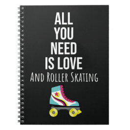 Cuaderno Regalos Para Patinadores En Línea Patinaje En Líne